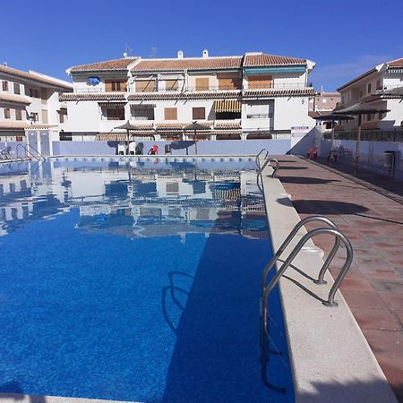 Apartamento Santa Pola, En Playa Del Tamarit Con Piscina. المظهر الخارجي الصورة