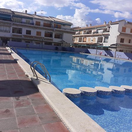 Apartamento Santa Pola, En Playa Del Tamarit Con Piscina. المظهر الخارجي الصورة