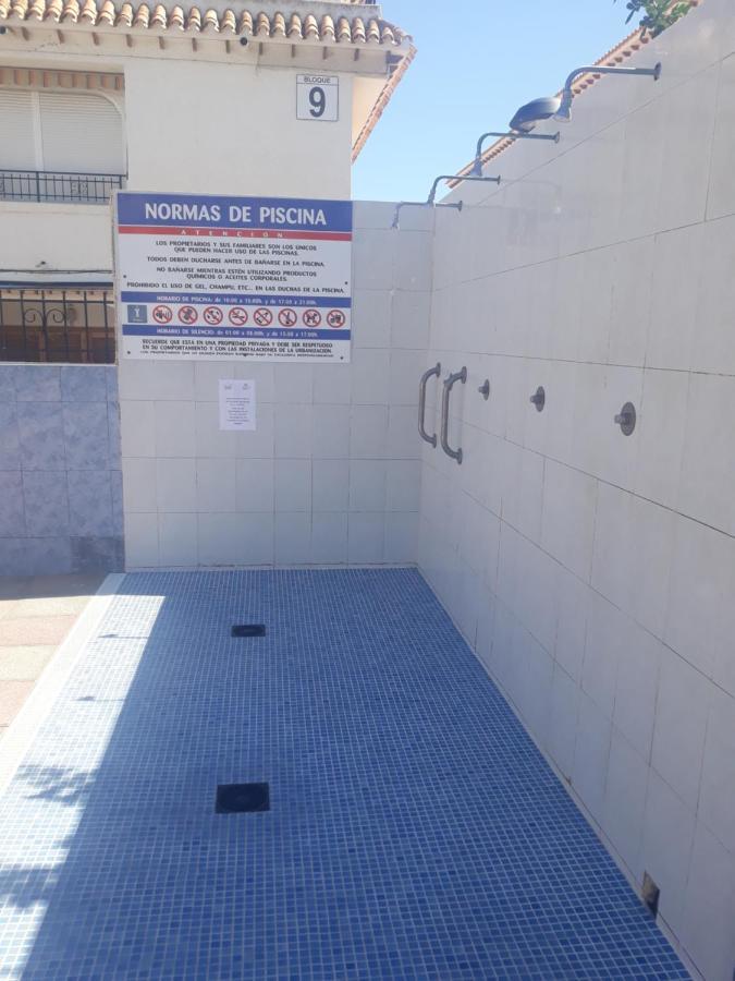Apartamento Santa Pola, En Playa Del Tamarit Con Piscina. المظهر الخارجي الصورة