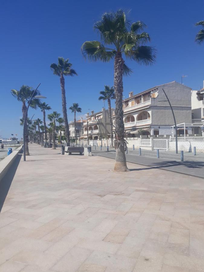 Apartamento Santa Pola, En Playa Del Tamarit Con Piscina. المظهر الخارجي الصورة