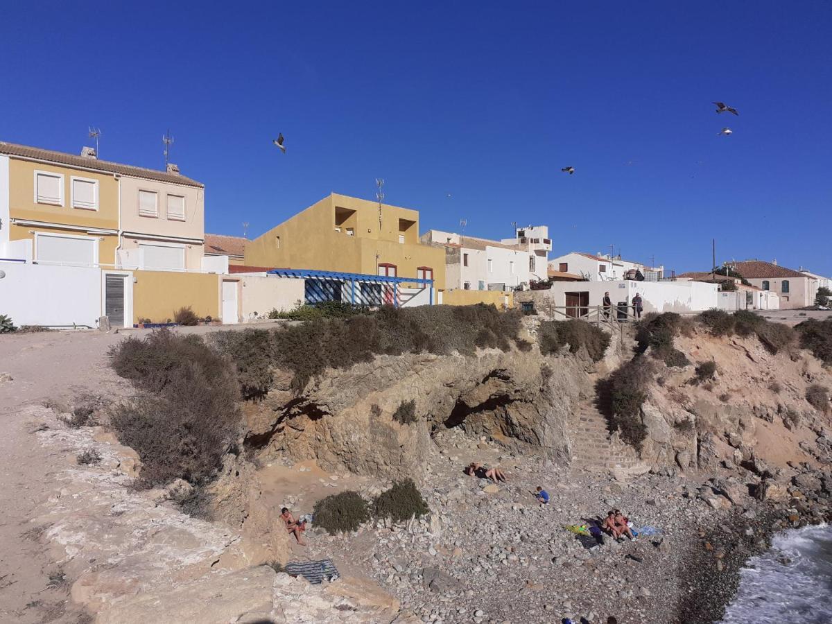 Apartamento Santa Pola, En Playa Del Tamarit Con Piscina. المظهر الخارجي الصورة