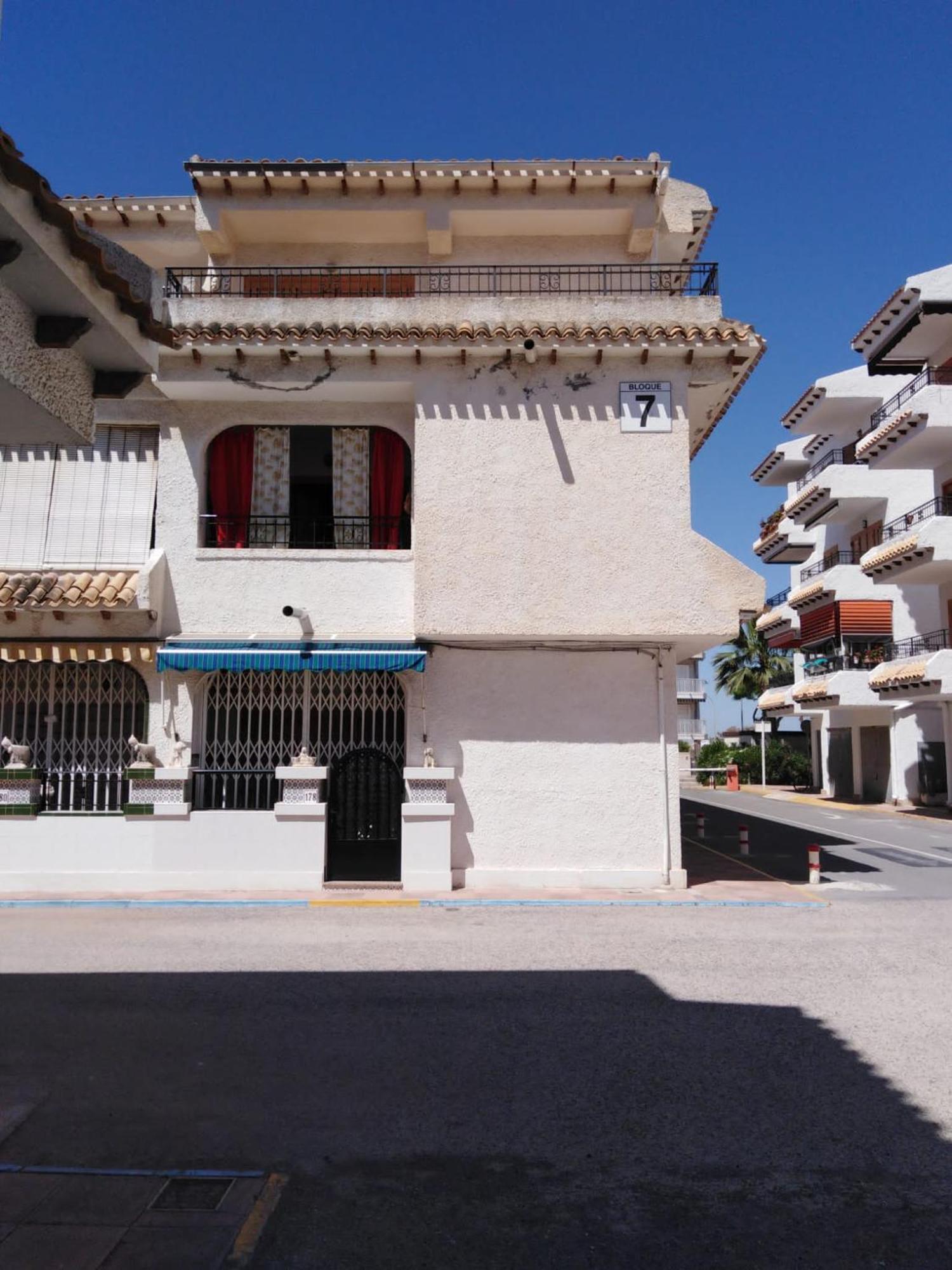 Apartamento Santa Pola, En Playa Del Tamarit Con Piscina. المظهر الخارجي الصورة